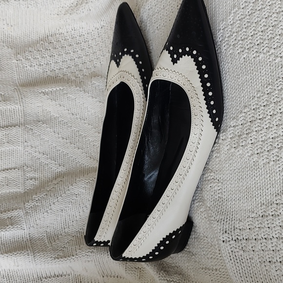 GUCCI Women's Wing Tip Low Pumps Shoes 40.5 - Picture 15 of 16